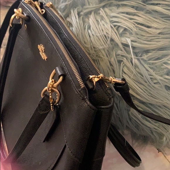 Coach leather satchell - Picture 2 of 2